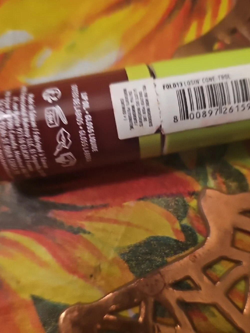 NYX Fat Oil Lip Tint - Lime Green Cap with Deep Berry Tube